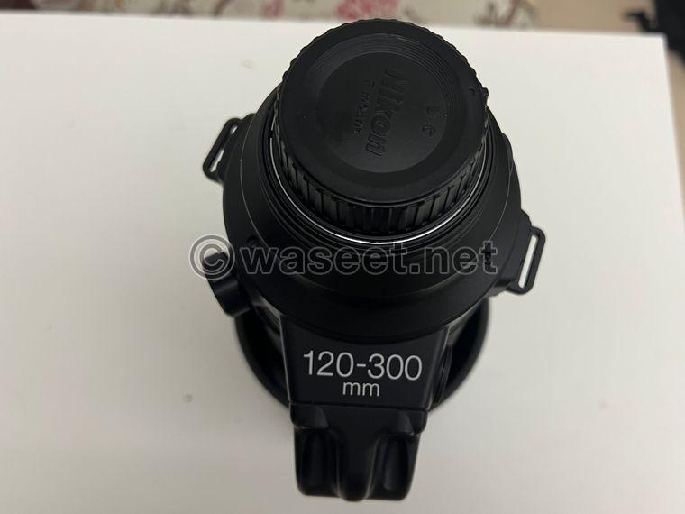Nikon 120-300 f2.8 lens 1