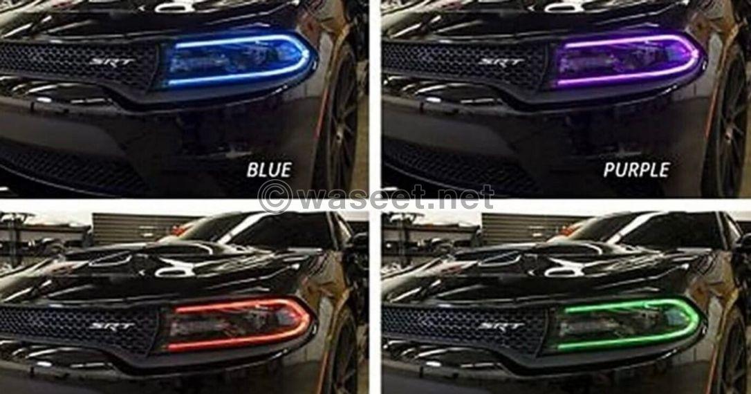 RGB front lights - Dodge Charger. 2